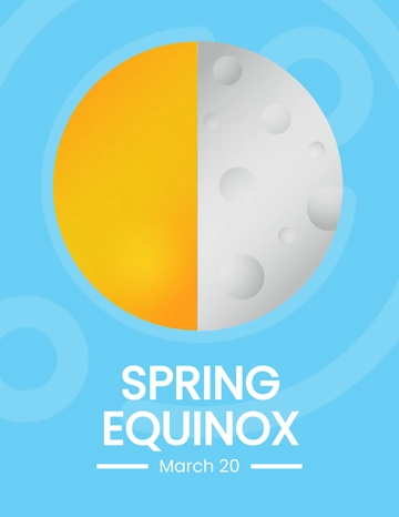 Free Spring Equinox Flyer Template to Edit Online