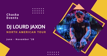 Free Dj Tour Facebook Post Template to Edit Online