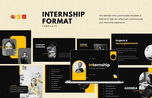 Internship Format Template