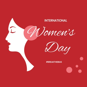Free Women's Day Concept Clipart Template to Edit Online