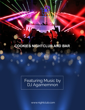 Free Nightclub DJ Flyer Template to Edit Online