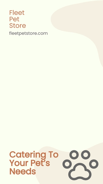 Free Pet Store Snapchat Geofilter Template to Edit Online