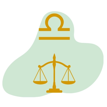 Free Flat Libra Clipart Template to Edit Online