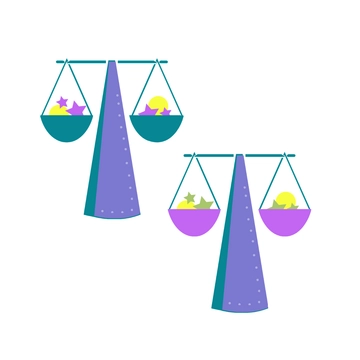 Free Cute Libra vector Template Clipart to Edit Online