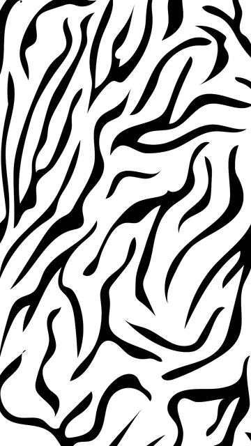 Free Black and White Mobile Background Template to Edit Online