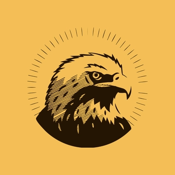 Free Stylized Eagle Clipart Template to Edit Online
