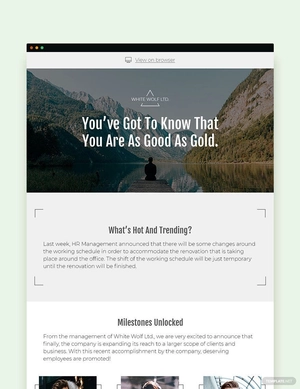 Best Employee Newsletter Template Best Employee Newsletter Template