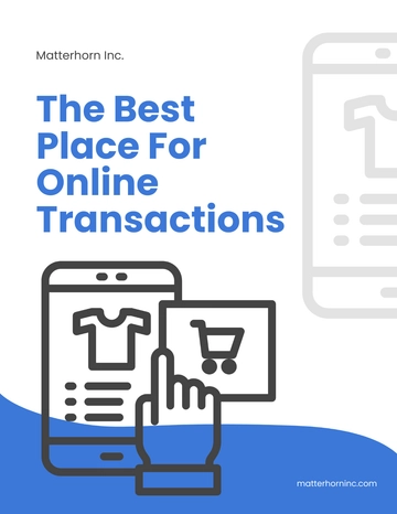 Free Ecommerce Store Flyer Template to Edit Online