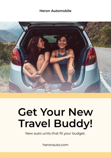 Free Car Magnet Template to Edit Online