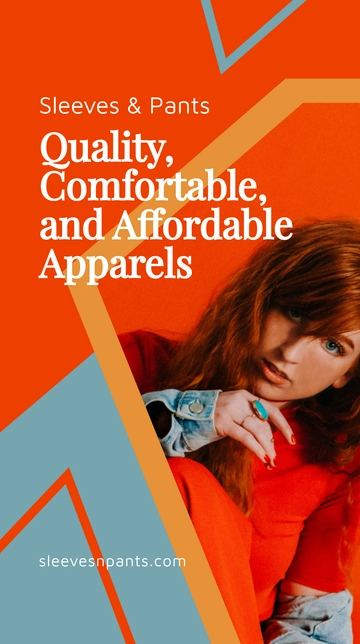Free Clothing Store Whatsapp Post Template to Edit Online