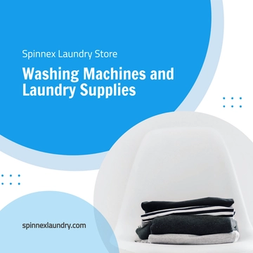 Free Laundry Store Linkedin Post Template to Edit Online