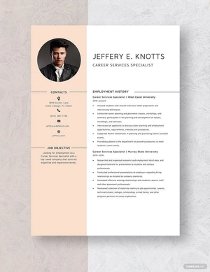 Career Service Specialist Resume