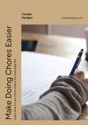 Free Chore Chart Magnet Template to Edit Online