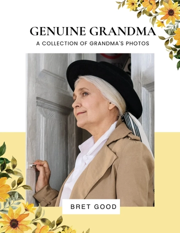 Free Grandma's Brag Photo Book Template to Edit Online