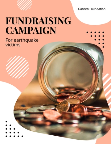 Free Fundraising Campaign Flyer Template to Edit Online