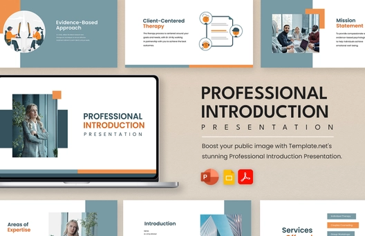 Professional Introduction Template Professional Introduction Template