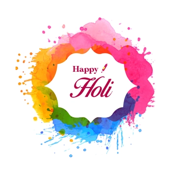 Free Holi Sign Clipart Template to Edit Online