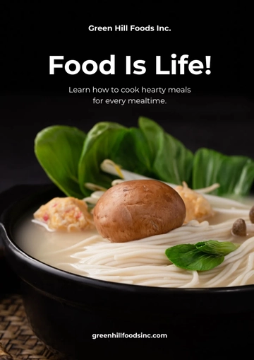 Free Food Background Magnet Template to Edit Online