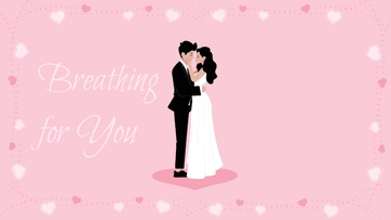 Free Wedding Couple Wallpaper Template to Edit Online