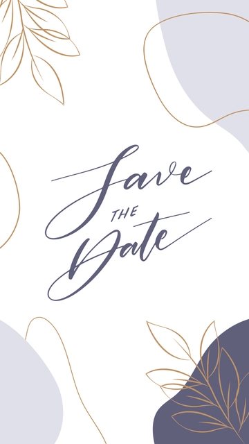 Free Wedding Font Mobile Background Template to Edit Online