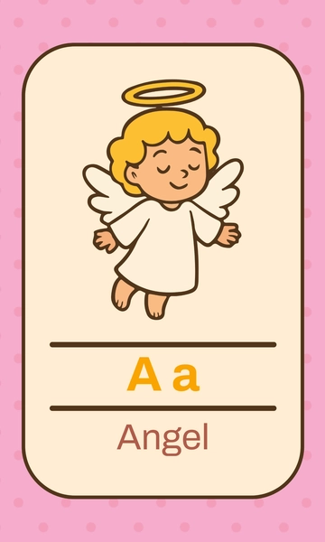Free Alphabet Flashcards Template to Edit Online