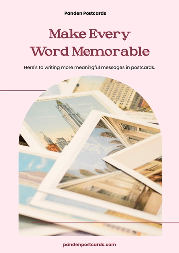 Free Postcard Magnet Template to Edit Online