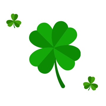 Free Shamrock Leaf Clipart Template to Edit Online