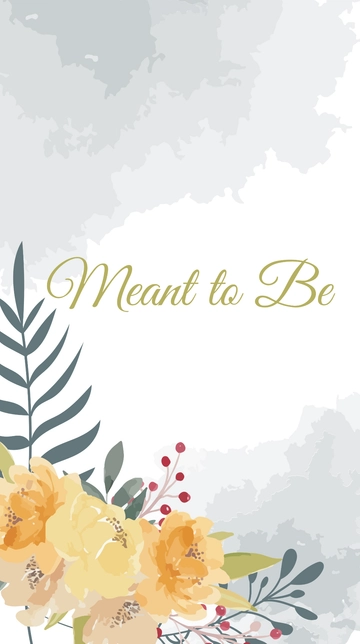 Free Wedding Card Mobile Wallpaper Template to Edit Online