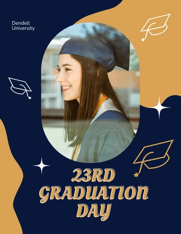 Free Graduation Day Flyer Template to Edit Online