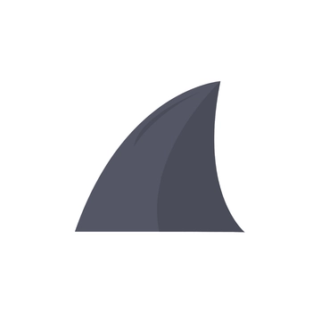 Free Shark Fin Clipart Template to Edit Online