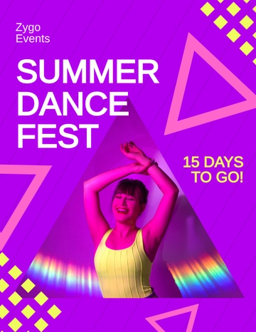 Free Event Countdown Flyer Template to Edit Online
