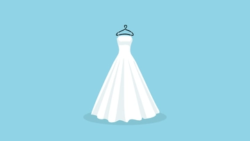 Free Wedding Dress Background Template to Edit Online