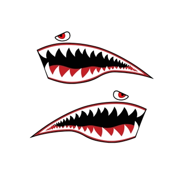 Free Flying Tiger Shark Clipart Template to Edit Online