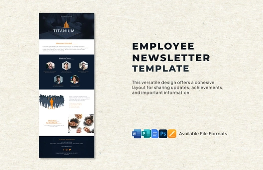 Employee Newsletter Template Employee Newsletter Template