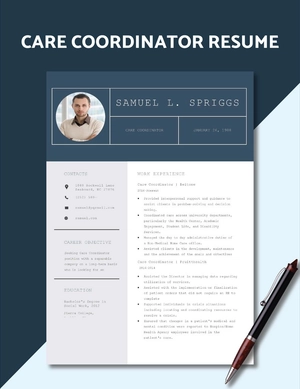 Care Coordinator Resume