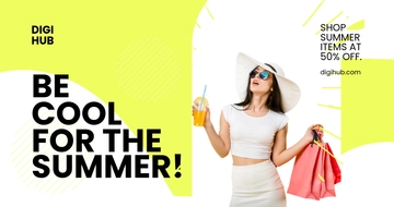 Free Modern Ecommerce Facebook Post Template to Edit Online