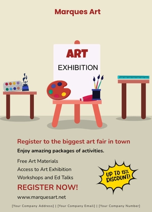 Free Minimalist Event Table Tent Template to Edit Online