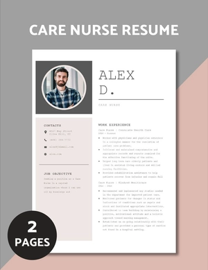 Care Nurse Resume