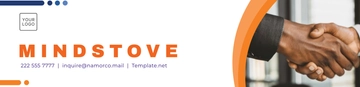 Free Business Editable Header Template to Edit Online
