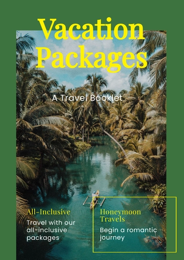 Free Travel Booklet Template to Edit Online