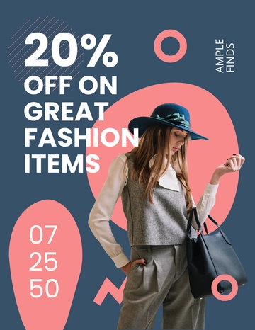 Free Ecommerce Sale Flyer Template to Edit Online