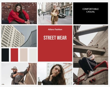 Free Fashion Mood Board Template to Edit Online