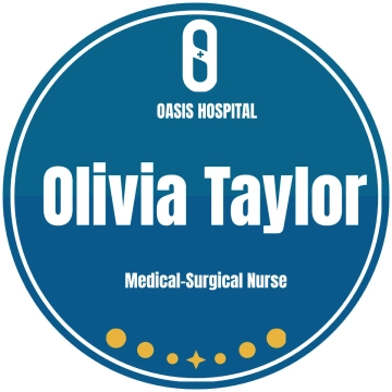 Free Simple Employee Badge Template to Edit Online