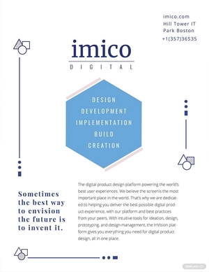 Tech Start-up Flyer Template
