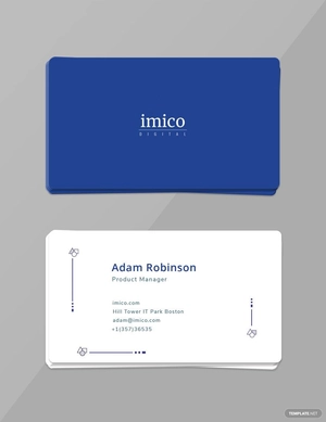 Tech Start-up Business Card Template Tech Start-up Business Card Template
