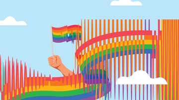 Free Pride Flag Background Template to Edit Online