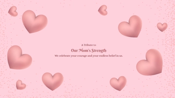 Free Pink Mother's Day Background Template to Edit Online