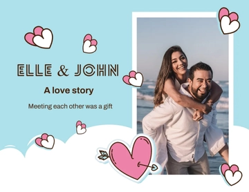 Free Love Scrapbook Template to Edit Online