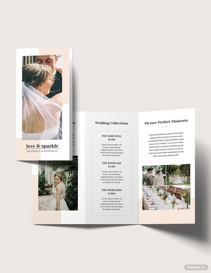 Fall Wedding Brochure Template