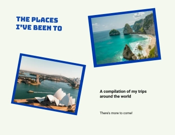 Free Creative Scrapbook Template to Edit Online